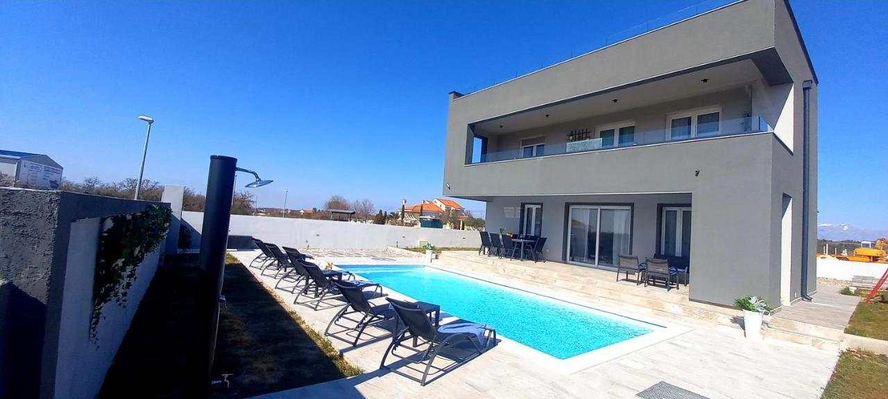 Villa Tia With Heated Pool & Jacuzzi Murvica  Eksteriør bilde