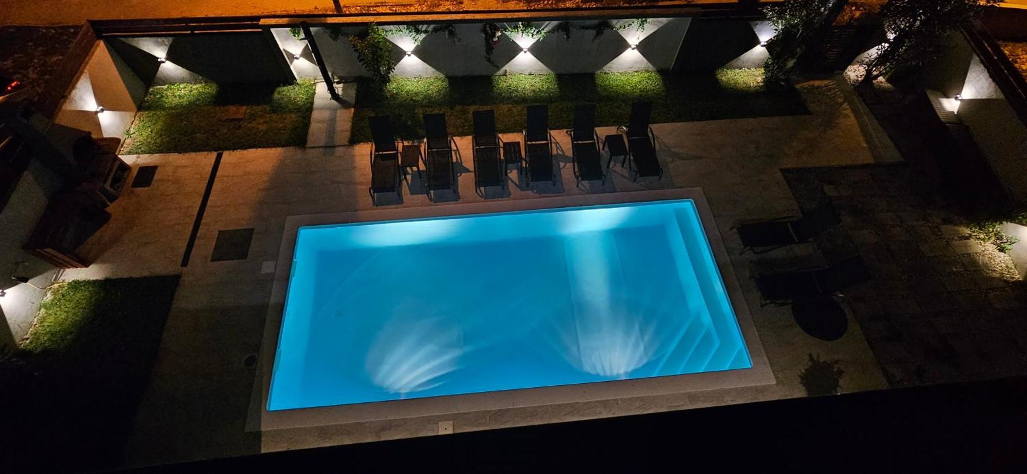 Villa Tia With Heated Pool & Jacuzzi Murvica  Eksteriør bilde